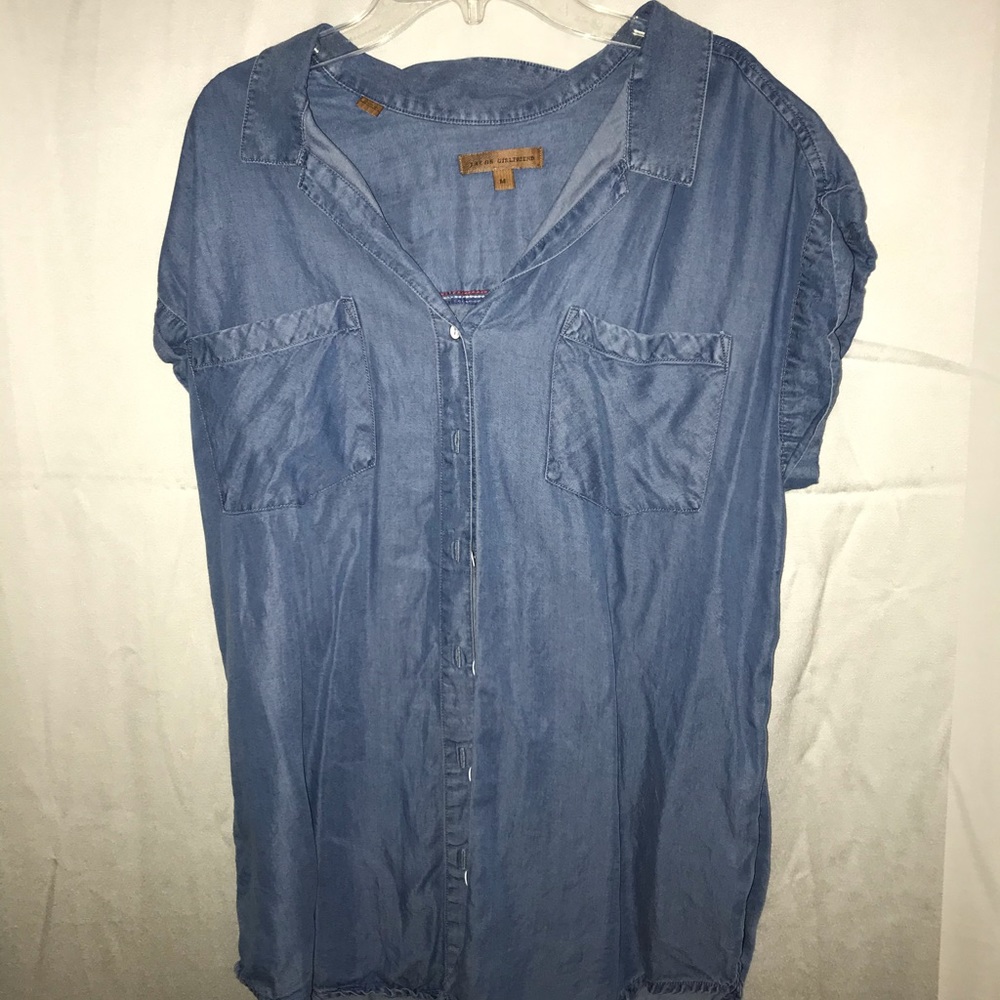 Denim top